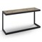 Simplihome Erina Solid Wood And Metal 52" Industrial Console Sofa Entryway Table